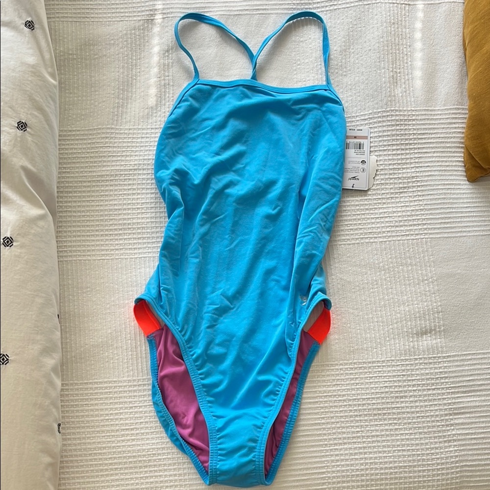 Kids Blue and Purple Swimsuit